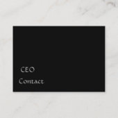 BLACK DIAMOND FAUX Visitekaartje (Achterkant)
