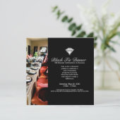 Black Diamond Jubilee Banket Uitnodiging voor het (Staand voorkant)