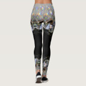 Black Diamond Modern Trendy Mode Sport Sjabloon Leggings (Achterkant)