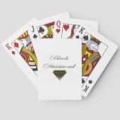 Black Diamond  - Playing cards Pokerkaarten (Achterkant)