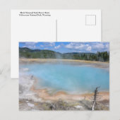 Black Diamond Pool, Yellowstone National Park Briefkaart (Voorkant / Achterkant)