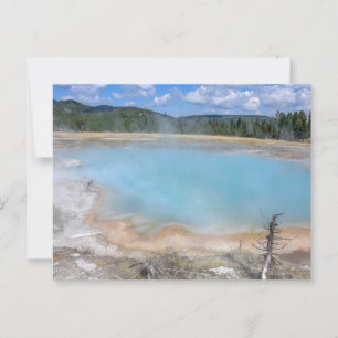Black Diamond Pool, Yellowstone National Park Briefkaart