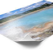 Black Diamond Pool, Yellowstone National Park Foto Afdruk (Hoek)