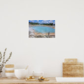 Black Diamond Pool, Yellowstone National Park Poster (Keuken)