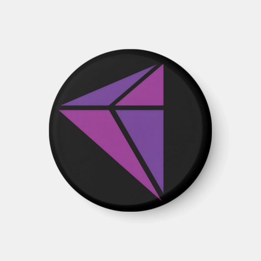 Black Diamond Pro Wrestling Magneet (Voorkant)