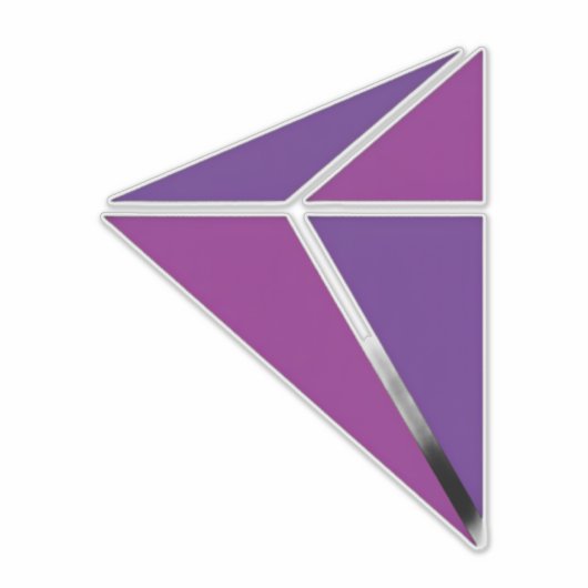 Black Diamond Pro Wrestling Sticker (Voorkant)