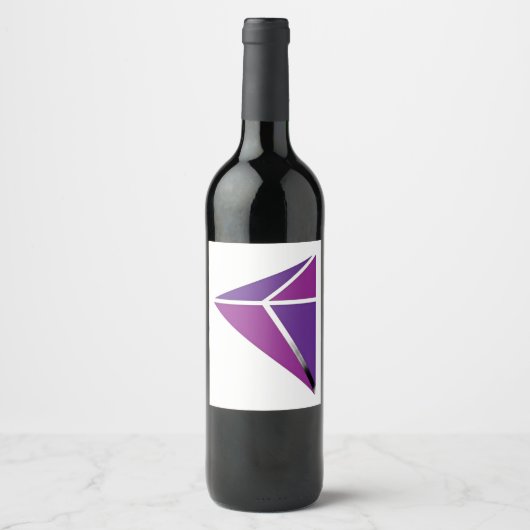 Black Diamond Pro Wrestling Wijn Etiket (Voorkant)