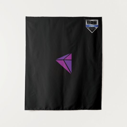 Black Diamond professioneel worstelen Wandkleed (Voorkant)