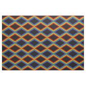 Black Diamond Rainbow Stripe Pattern Stof (Yard (91,4 cm))