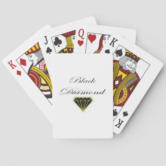 Black Diamond - Speelkaarten (Achterkant)
