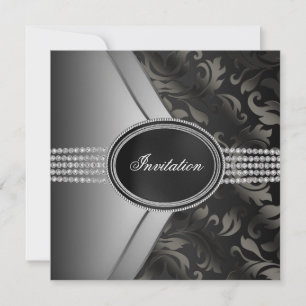 Black Diamond Stropdas Party Kaart