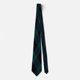 Black Diamond Tartan Stropdas