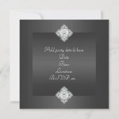 Black Diamond vrouwen 40ste verjaardag Kaart (Achterkant)