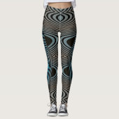 Black Diamonds-1-Swirl Leggings (Voorkant)