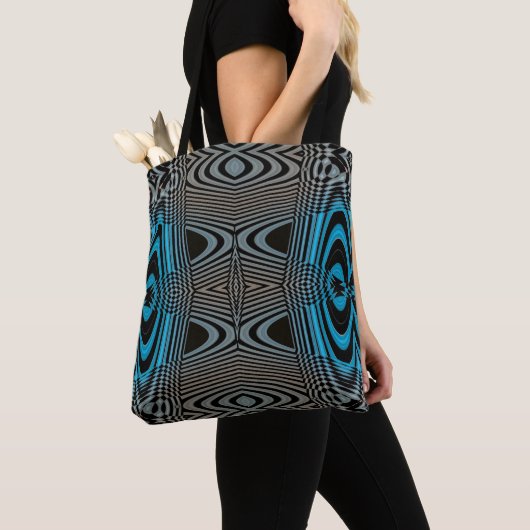 Black Diamonds -1-Swirl Tote Bag (Dichtbij)