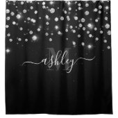 Black Diamonds Douchegordijn (Voorkant)