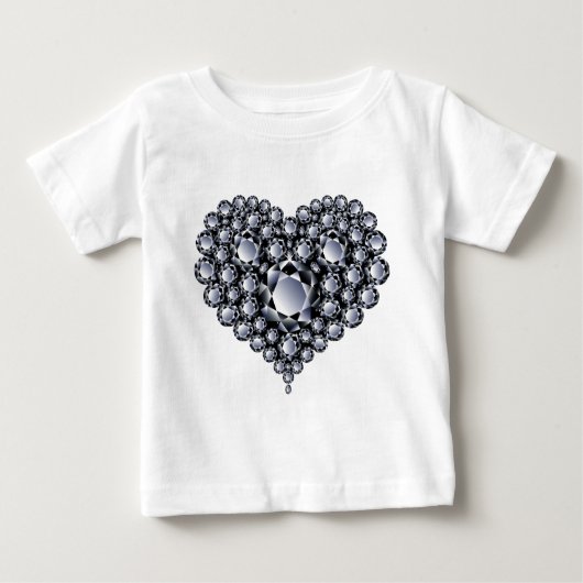 Black Diamonds Heart Pareltjes (Voorkant)
