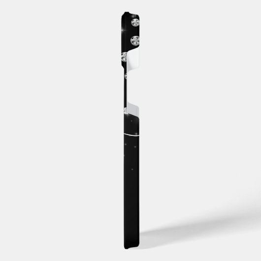 Black Diamonds iPhone Hoesje (Linkerkant)