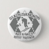 Black Diamonds Ronde Button 5,7 Cm (Voorkant)