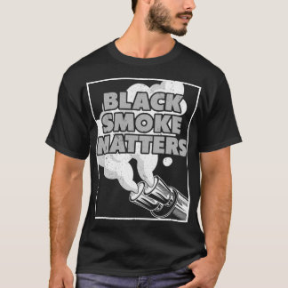 Black Diesel Smoke Matters Lifted Truck Diesel Bro T-shirt