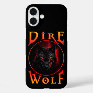 Black Dire wolf reünie iPhone 16 Plus Hoesje