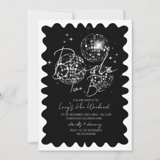 Black Disco Thema Bachelorette Weekend Route Kaart