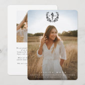 Black Doctor in de osteopathische geneeskunde Afst Aankondiging (Voorkant / Achterkant)