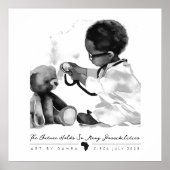 Black Doctor Poster (Voorkant)