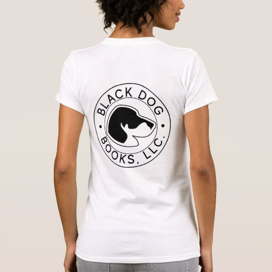 Black Dog Books, LLC T-Shirt (Achterkant)