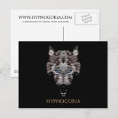 Black Dog briefkaart (Voorkant / Achterkant)