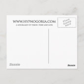 Black Dog briefkaart (Achterkant)