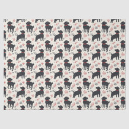 Black Dog Christmas Tissue Paper Tissuepapier