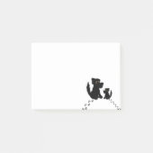 Black Dog Family Post-it® Notes (Voorkant)