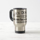 Black Dog Kayaks Travel Mug Reisbeker (Voorkant links)