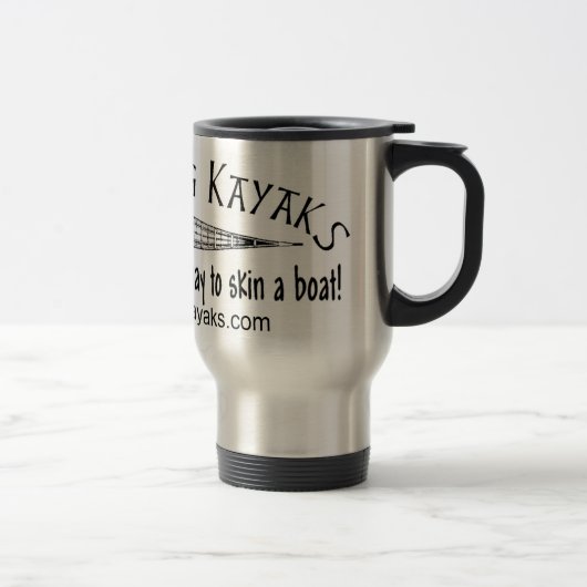 Black Dog Kayaks Travel Mug Reisbeker (Rechts)