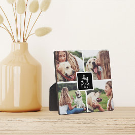 Black | Dog Ma Photo Collage Fotoplaat