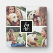 Black | Dog Ma Photo Collage Fotoplaat (Voorkant)