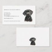 Black Dog Rescue Organisatie Visitekaartje (Voorkant / Achterkant)