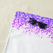 Black Dog Sparkle Beach Towel Strandlaken (In situ)
