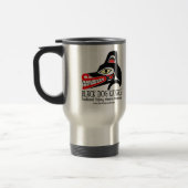 Black Dog Totem Travel Mug Reisbeker (Links)