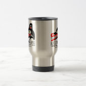 Black Dog Totem Travel Mug Reisbeker (Center)