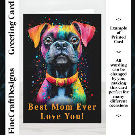 Black Dog Vivid Paint Splashes, CS6 Custom Moeder Kaart