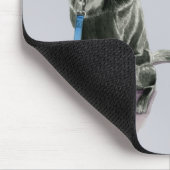 Black Dog Waterverf Painting Muismat (Hoek)