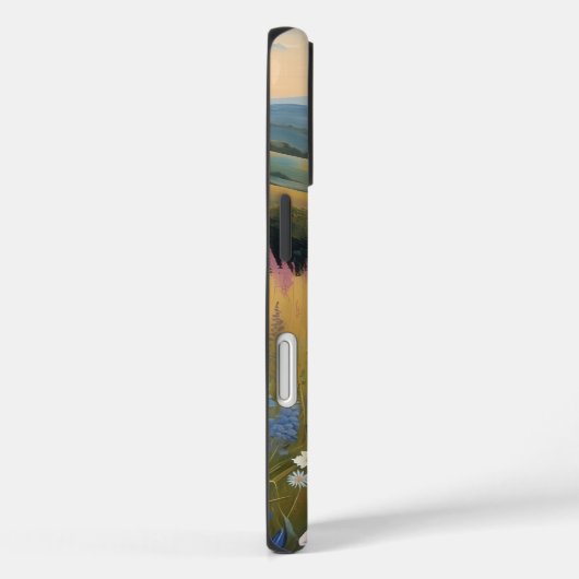 Black Dog Wildflower Case-Mate iPhone Case (Achterkant / Rechts)