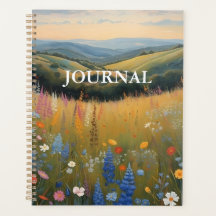 Black Dog Wildflower JOURNAL Planner