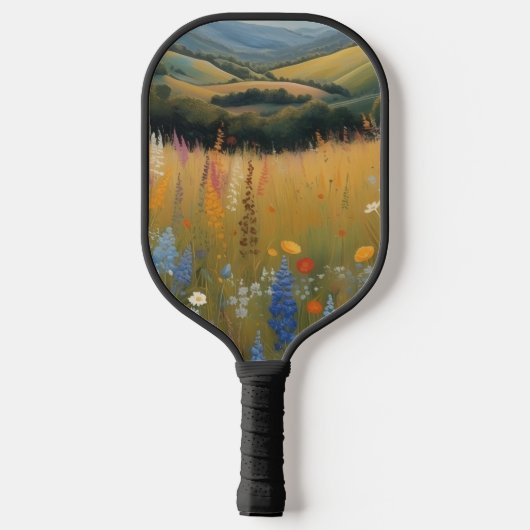 Black Dog Wildflower Pickleball Paddle (Achterkant)