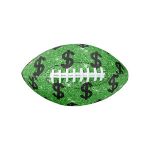 Black Dollar Sign Money Entrepreneur Wall Street American Football