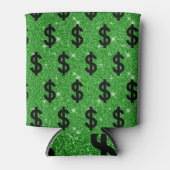 Black Dollar Sign Money Entrepreneur Wall Street Blikjeskoeler (Voorkant)