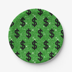 Black Dollar Sign Money Entrepreneur Wall Street Papieren Bordje