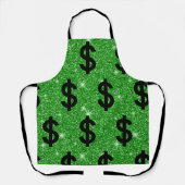 Black Dollar Sign Money Entrepreneur Wall Street Schort (Voorkant)